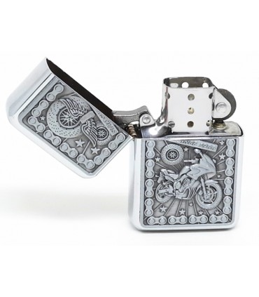 Αναπτήρας πέτρας μεταλλικός 663-2032 BIKE D MADO