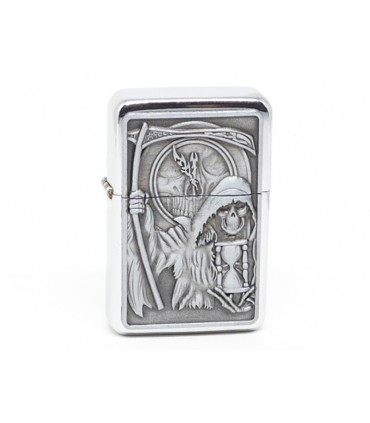 Αναπτήρας πέτρας μεταλλικός 663-2027 SCULL B MADO