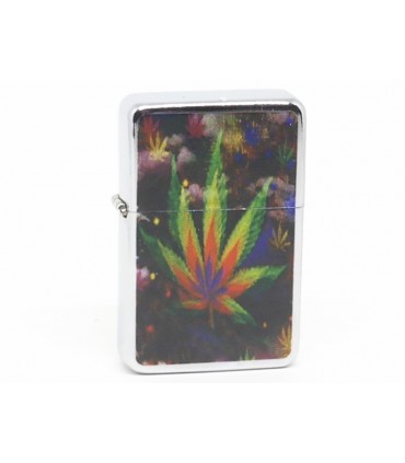 Αναπτήρας πέτρας μεταλλικός 663-1034 CANNABIS A GENTELO