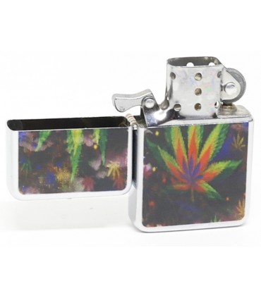 Αναπτήρας πέτρας μεταλλικός 663-1034 CANNABIS A GENTELO