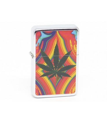 Αναπτήρας πέτρας μεταλλικός 663-1034 CANNABIS C GENTELO