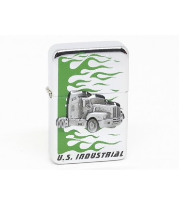 Αναπτήρας πέτρας μεταλλικός 663-3019 GREEN TRUCK MADO