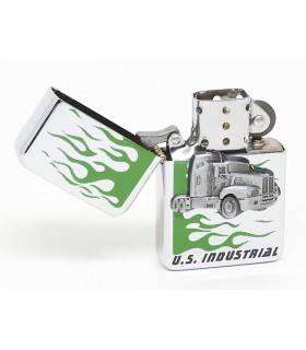 Αναπτήρας πέτρας μεταλλικός 663-3019 GREEN TRUCK MADO