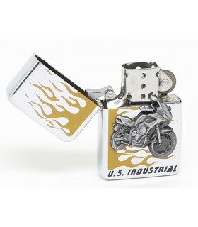 Αναπτήρας πέτρας μεταλλικός 663-3019 YELLOW BIKE MADO