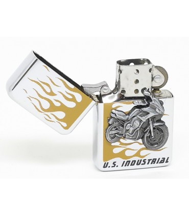 Αναπτήρας πέτρας μεταλλικός 663-3019 YELLOW BIKE MADO