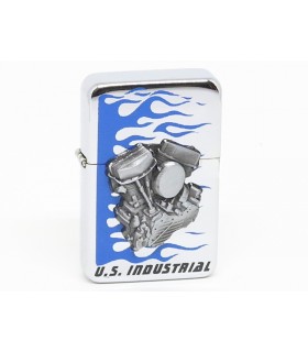 Αναπτήρας πέτρας μεταλλικός 663-3019 BLUE BIKE MADO