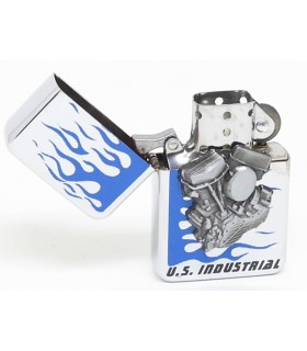 Αναπτήρας πέτρας μεταλλικός 663-3019 BLUE BIKE MADO