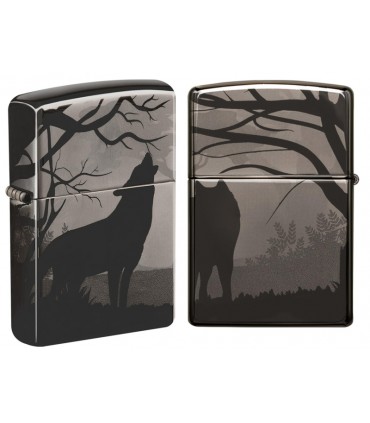 Αναπτήρας ZIPPO black ice laser Wolves 4 Sides 60005209 99258973