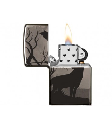 Αναπτήρας ZIPPO black ice laser Wolves 4 Sides 60005209 99258973