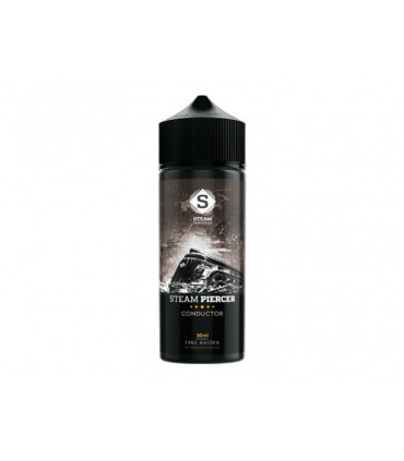 STEAM PIERCER Flavor Shots CONDUCTOR  30/120ML (καφές με μπισκότο)