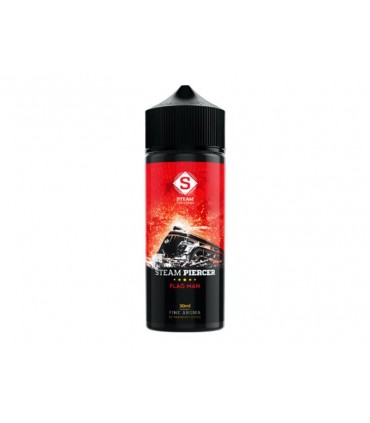 STEAM PIERCER Flavor Shots FLAG MAN 30/120ML (φράουλες με κρέμα)