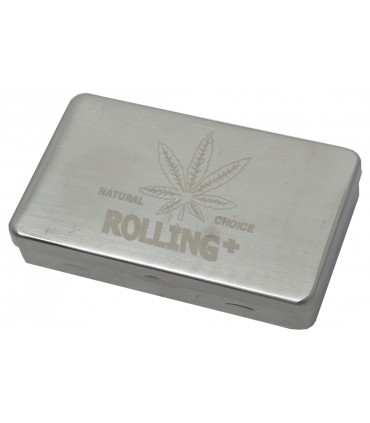 Μεταλλική θήκη για καπνό ROLLING 47312 (κάνναβη)