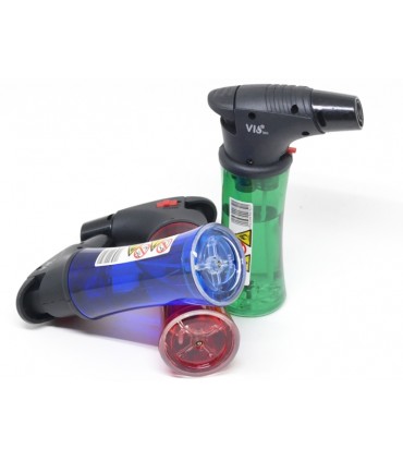 Αναπτήρας φλόγιστρο VIO TEN 12357-01 JET FLAME 12cm (κουτί των 12)