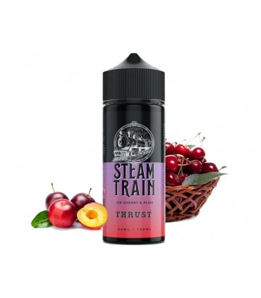 STEAMTRAIN Flavour Shot THRUST 30ml / 120ml (κεράσι και δαμάσκηνο)