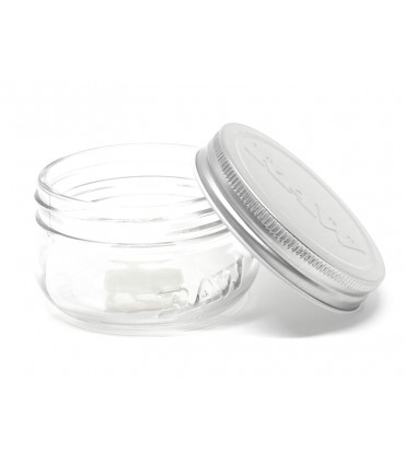 RAW MASON JAR 6oz - 180ml - ΓΥΑΛΙΝΟ BAZO 14496 που κλείνει ερμητικά