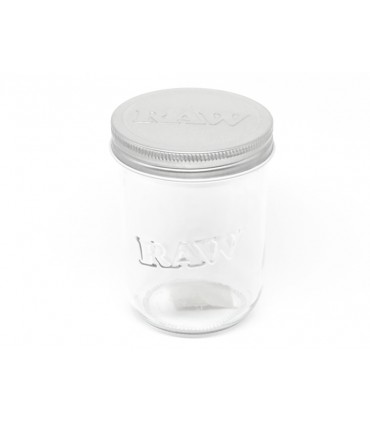 RAW MASON JAR 16oz -475ml - ΓΥΑΛΙΝΟ BAZO 14494 που κλείνει ερμητικά