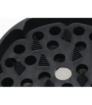 Τρίφτης καπνού AMSTERDAM RASTA JK01RS ALUMINUM 4 parts 60mm