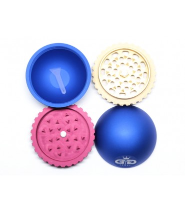 Τρίφτης καπνού GRACE BALL JK4207 ALUMINUM 4 parts 50mm