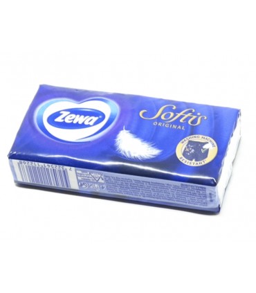 ZEWA 10 ΧΑΡΤΟΜΑΝΤΗΛΑ 4 φύλλων SOFTIS Original - 1  πακετάκι