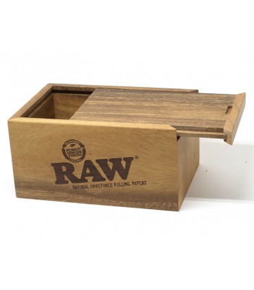 RAW SLIDE ACACIA WOODEN BOX LARGE ΚΟΥΤΙ ΓΙΑ ΣΤΡΙΦΤΑ