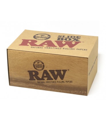 RAW SLIDE ACACIA WOODEN BOX LARGE ΚΟΥΤΙ ΓΙΑ ΣΤΡΙΦΤΑ