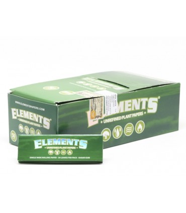 Χαρτάκια στριφτού ELEMENTS UNREFINED REGULAR SIZE (ΜΕ 50 ΑΚΑΤΕΡΓΑΣΤΑ ΦΥΛΛΑ) ΚΟΥΤΙ ΤΩΝ 50ΤΕΜ