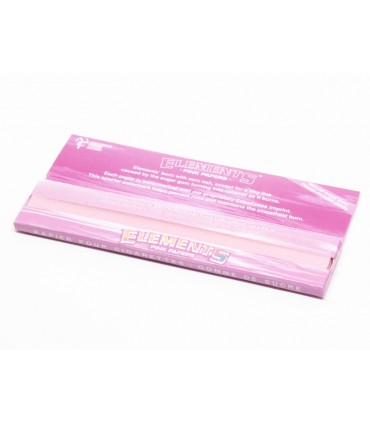 Χαρτάκια στριφτού ELEMENTS PINK KING SIZE SLIM (ΜΕ 32 ΡΟΖ ΦΥΛΛΑ)