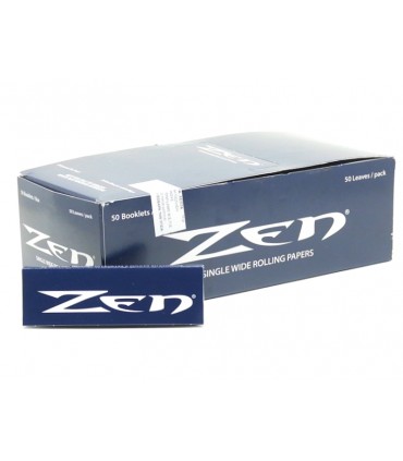 ZEN BLUE REGULAR SIZE 50 χαρτάκια στριφτού (κουτί των 50τεμ)