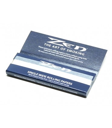 ZEN BLUE REGULAR SIZE 50 χαρτάκια στριφτού (κουτί των 50τεμ)