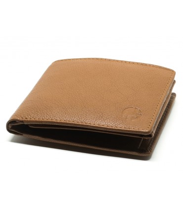 ALPHA STATUS 10114-0 RFID TAN ΔΕΡΜΑΤΙΝΟ ΠΟΡΤΟΦΟΛΙ