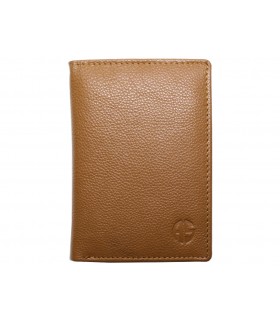 ALPHA STATUS 10104D RFID TAN ΔΕΡΜΑΤΙΝΟ ΠΟΡΤΟΦΟΛΙ