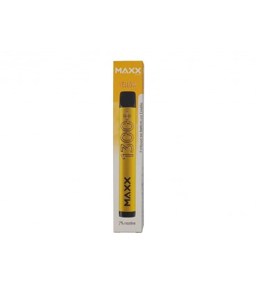 Ηλεκτρονικό τσιγάρο μιας χρήσης MAXX VAPE YELLOW MANGO 2ml με νικοτίνη 20mg (μάνγκο)