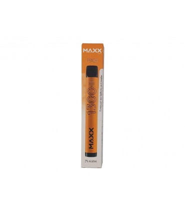Ηλεκτρονικό τσιγάρο μιας χρήσης MAXX VAPE PEACH 2ml με νικοτίνη 20mg (ροδάκινο)