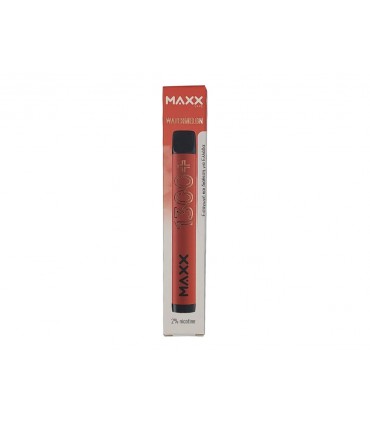 Ηλεκτρονικό τσιγάρο μιας χρήσης MAXX VAPE WATERMELON 2ml με νικοτίνη 20mg (καρπούζι)