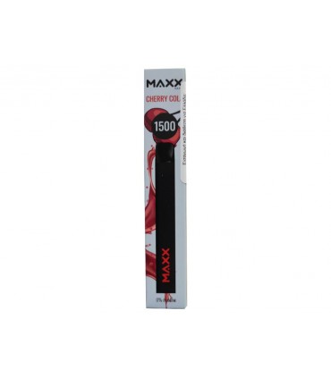 Ηλεκτρονικό τσιγάρο μιας χρήσης MAXX VAPE CHERRY COLA 3.4ml χωρίς νικοτίνη (κόλα με κεράσι)