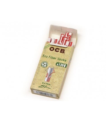 Φιλτράκια OCB ECO FILTER STICK 5.7mm Extra Slim 120 ΒΙΟΔΙΑΣΠΩΜΕΝΑ ΦΙΛΤΡΑ (Κουτί των 20τεμ)