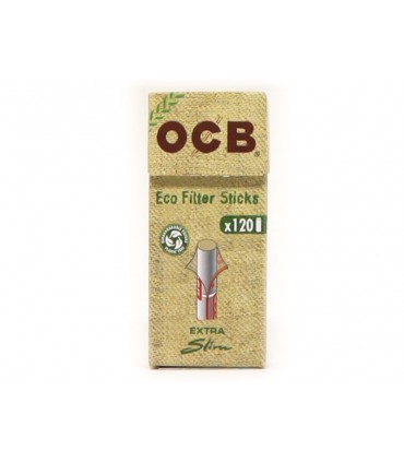 Φιλτράκια OCB ECO FILTER STICK 5.7mm  Extra Slim 120 ΒΙΟΔΙΑΣΠΩΜΕΝΑ ΦΙΛΤΡΑ