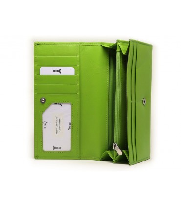 MENTZO L310 GREN RFID ATHENA ΔΕΡΜΑΤΙΝΟ ΠΟΡΤΟΦΟΛΙ