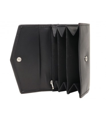 MENTZO L315 BLACK RFID AELLA ΔΕΡΜΑΤΙΝΟ ΠΟΡΤΟΦΟΛΙ ΓΙΑ ΨΙΛΑ