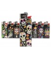Αναπτήρες Bic Mini J25 slv SKULLS (8 τεμάχια)