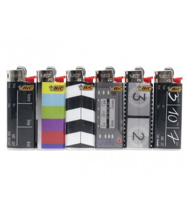 Αναπτήρες Bic Mini J25 slv CINEMA (6 τεμάχια)