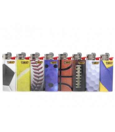 Αναπτήρες Bic Mini BALLS of SPORTS J25 slv (8 τεμάχια)