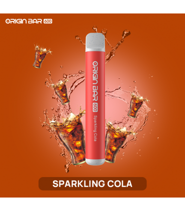 Ηλεκτρονικό τσιγάρο μιας χρήσης ORIGIN BAR 600 by ASPIRE 2ml SPARKLING COLA 20mg (κόλα)
