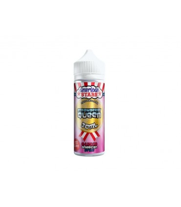 American Stars STRAWBERRY QUEEN Shake and Vape 30ml / 120ml (φράουλα)