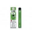 Ηλεκτρονικό τσιγάρο μιας χρήσης DINNER LADY VAPE PEN PRO 600 DOUBLE APPLE 20mg (κόκκινο και πράσινο μήλο)  2ml