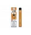 Ηλεκτρονικό τσιγάρο μιας χρήσης DINNER LADY VAPE PEN PRO 600 PEACH BUBBLE 20mg (τσιχλόφουσκα ροδάκινο)  2ml