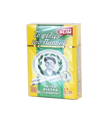 Φιλτράκια Του Παππού Extra Slim 5.7mm 47630 (κουτί με 40 πακετάκια)