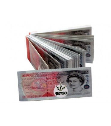 Τζιβάνες Jumbo Λίρα Αγγλίας Rolling Tips 50 - 1 Πακετάκι