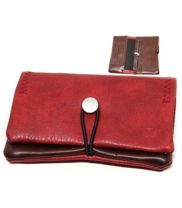 MONTE 0534 RED & BROWN RUBBER BAND ΚΑΠΝΟΘΗΚΗ