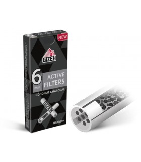 GIZEH BLACK ACTIVE FILTERS 6mm 10 ΦΙΛΤΡΑ